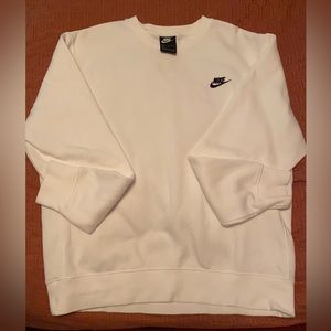 White Nike Crewneck